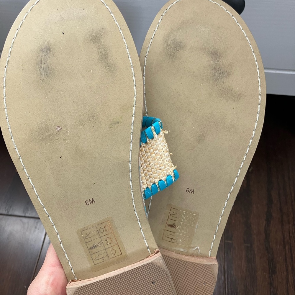 Jack Rogers Turquoise Sandals - Picture 7 of 7
